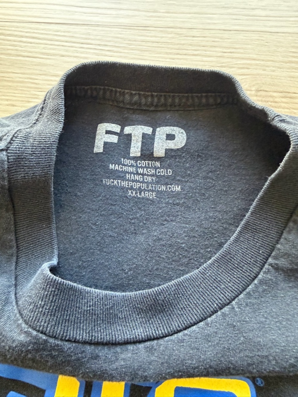 FTP Black T-Shirt - Picture 4 of 5
